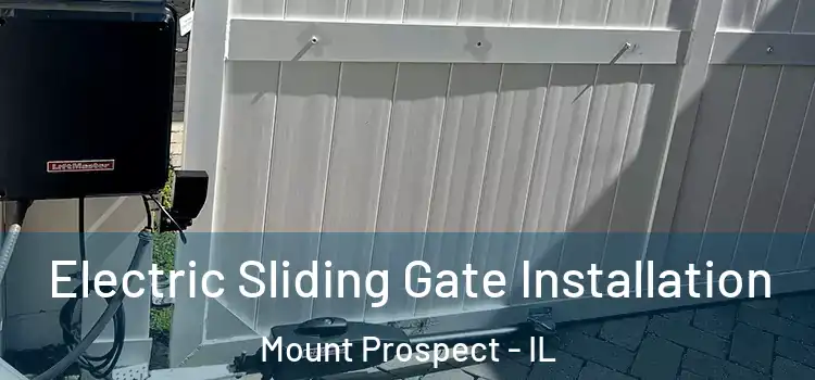 Electric Sliding Gate Installation Mount Prospect - IL