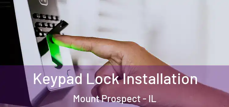 Keypad Lock Installation Mount Prospect - IL